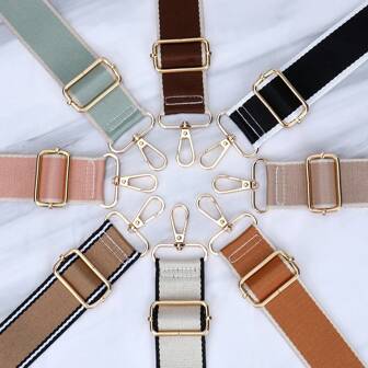 1 pieza Correa de hombro versátil y ligera con unicolor minimalista y contraste, para otoño