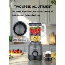 SOKANY 03062 2-In-1 Household Juicer/Coffee Grinder/Blender/Food Processor
