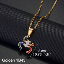 1pc Puerto Rico Map Flowers Masks Traditional Symbol PR Frog Necklaces For Women Girls Stainless Steel Jewelry