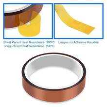 3PCS 33M 20mm Kapton Tape High Temperature Heat Resistant Polyimide 3D Printer - 2.0CM - View 10