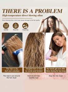 1pc Hair Dryer Cap, Head Type Drying Cap, Home Hair Dryer Blow Drying Cap, Heat Cap For Hairstyling, Perming And Oil Treatment