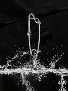 GOTURE Goture 5 Peças Clipes de Engate de Pesca, Giratórios de Alta Resistência em Aço Inoxidável, Acessórios para Pesca de Gato com Rolamento de Esferas, Giratório de Barril Rotativo para Água Salgada e Água Doce