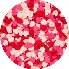 100g/3.52oz 蛋糕洒 蛋糕烘焙装饰 各种形状 S 形 心形 圆形 三角形 可撒在烘焙食用蛋糕装饰糖蛋糕婚礼甜点冰棋森林甜甜圈用于装饰 - 彩色 - 查看 20