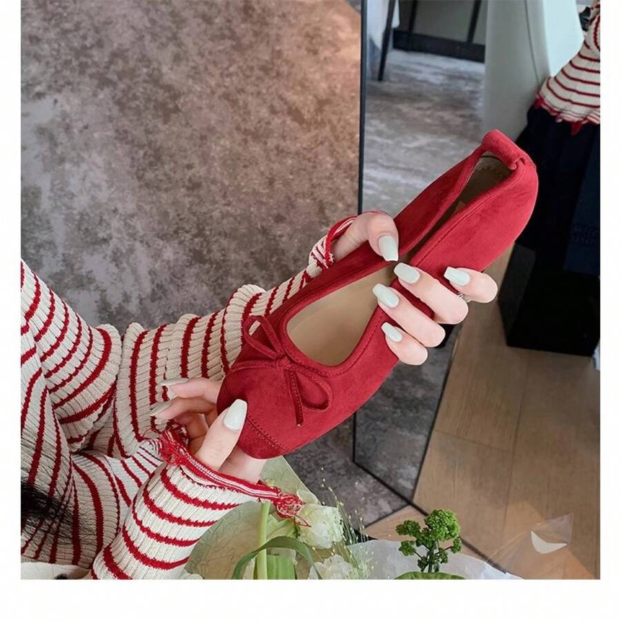 Women Wedges & Flatform - 紅色 - 查看 1