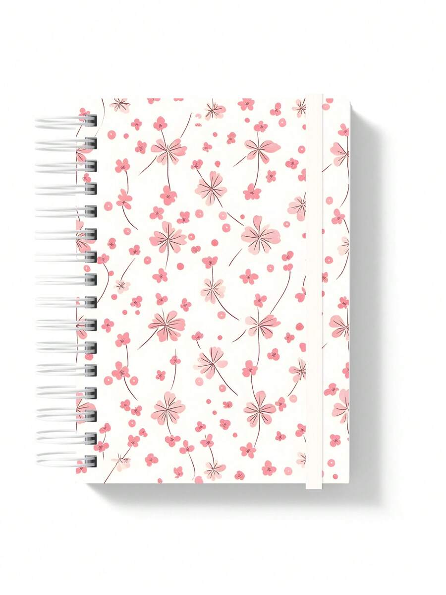 Moreih Paper Premium Notebook 200 Pages (100 Sheets) A5 - Soft Pink - View 1