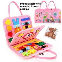 Busy Board Montessori Toys For Girls & Boys Gifts, Sensory Toys For Toddlers, Educational Travel Toys, Preschool Activities For Learning Fine Motor Skills, Toddler Board Ages Educational Toys School, Student, Stationery, School Supplies Busy Book Baby, Toys For Boys, Green, Learning Toys For Kids, Montessori Toys Baby, Montessori Toys, Montessori, Busy Book,Montessori Toys,Busy Book,Montessori