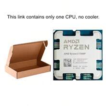 AMD Used Ryzen 5 7500F R5 7500F 3.7GHz 6-Core 12-Thread CPU 5NM L3=32M Socket AM5