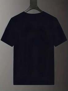 Camiseta de hombre con estampado divertido Capibara con gafas de sol disfrutando de un zumo.fresco y original para verano.Ideal para un look casual y desenfadado! - Negro - Ver 2