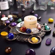 Black Friday1Polished Multicolor Healing Crystal Stone Set, 72 Pcs, 0.5" Handpicked Tumbled Stones For Healing, Reiki, Meditation, Crafting, Home Decor, Ethically Sourced, Multicolor - 瑪瑙 - 查看 4