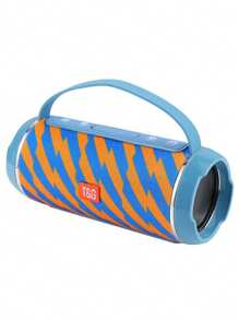 T&G سماعة بلوتوث لاسلكية محمولة قوية بقوة 10 واط، مقاومة للماء والسقوط، مزودة بحزام للحمل، تحتوي على بطارية ليثيوم وتدعم إدخال البطاقات والفلاشة، مزودة بمضخم صوت