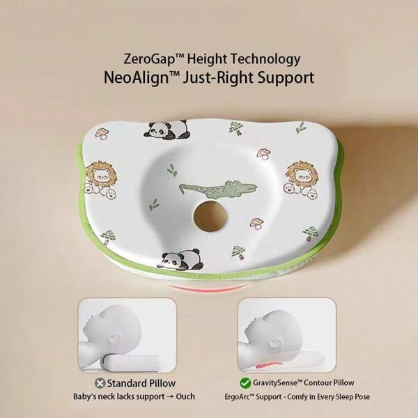 1pc Baby Shaping Pillow, Head Shaping Correction