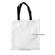 Humorous Black Cat Gaze Tote Bag - Fashion Shopping And Gift Ideas, Vivid Gradient Design, Essential For Everyday Use Or College