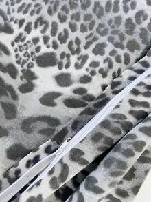 3 Pcs Duvet Cover Set | Sophisticated And Relaxing | Turkish Cotton | 1 Pc Duvet Cover 135*200 200*200 220*240 2Pcs Pillow 50*70 - Black and White - View 4