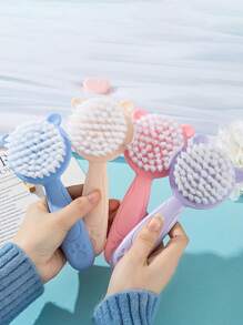 Set de 2 piezas de peine y cepillo para caspa para niños, niños y niñas, para uso diario, fácil de llevar