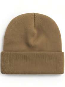 Customizable Unisex Beanie Hat - Personalized Photo/Text Print, Lightweight Stretchy Knit, Machine Washable Winter Ski Cap For Running, Workouts, Outdoor Activities & Thanksgiving Gifts, Winter Hats, Running Headwear, Versatile Headgear, Customizable Print