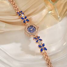 New Luxury Elegant Bracelet Watch Small Cute Female Student Full Digital Color Simple Watch Women