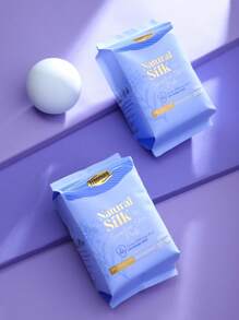 FREEMORE 10pcs/30PCS/60pc Freemore Natural Silk Day/Night Use Sanitary Napkin(290mm),Floating 3D Anti-Leakage Shield Design, Minimum Friction, Improves Comfort Of Intimate Area,Soft & Breathable-For Your Daily Comfort