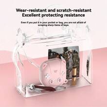 Silicone Case Compatible With Samsung Galaxy Buds/Buds2/Buds Pro/Buds2 Pro/Buds FE, Cute Cat Design, All-Around Scratch-Resistant, Durable Protection