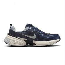 NIKE Men's V2K RUN Cushioned New Sports Casual Running Shoes HJ4497-400 - Navy Blue - View 4
