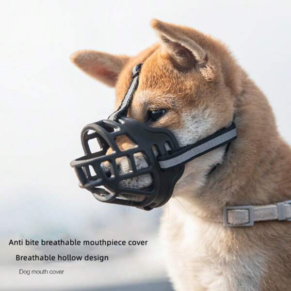 New Dog Muzzle Can Drink Water, Anti-Bite, Anti-Mess, Anti-Barking, Suitable For Medium-Large Dog Pets