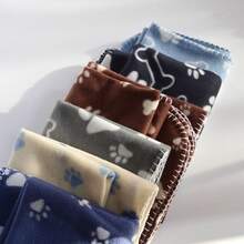 بطانية للحيوانات الأليفة الكلاب والقطط، نهاية ناعمة، بطانية شتوية، فراش مريح للحيوانات الأليفة، خفيفة الوزن ومنفذة للهواء، قابلة للغسيل