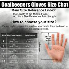 Gants de gardien de but de football Super Grip pour jeunes et adultes, gants de gardien de but haute performance, gants de football respirants