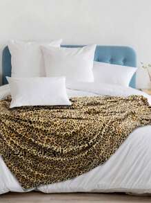 1 pătură moale din fleece cu imprimeu leopard, pătură caldă pentru canapea, TV, somn, camping, călătorii, pătură cadou pentru toate anotimpurile, potrivită pentru birou, casă, canapea, pat