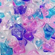 Perlitas de detergente de lavandería concentrado 5 en 1, elimina los ácaros, fragancia duradera, potente eliminación de manchas, tamaño familiar