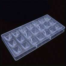 Hard Plastic Pyramid Chocolate Mold 21 Creative Starry Sky Chocolate Mold DIY Baking Mold
