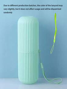 1/2 chiếc cốc súc miệng du lịch di động, hộp đựng bàn chải đánh răng và kem đánh răng, cốc đựng bàn chải đánh răng du lịch cắm trại, bộ sữa rửa mặt du lịch, đồ dùng cần thiết khi đi du lịch, đồ dùng cho kỳ nghỉ, đồ dùng học tập. - Nhiều màu - Xem 15