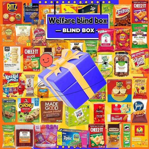 Surprise Snack Box!! Say Goodbye To The Struggle Of Choosing Snacks! Try Our Snack Box Now. Every Bite Is A Thrilling Adventure On Your Taste Buds. Various Popular Snacks Are Randomly Combined, Making You Addicted With Each Bite!