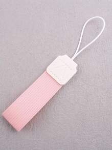 1pc Personalized Nylon Letter Keychain, Custom Name Key Ring, Gift For Valentine's Day, Graduation, Birthday, Anniversary, Father's Day, Mother's Day, Best Friend, Him/Her, Customized Wristlet Key Chain