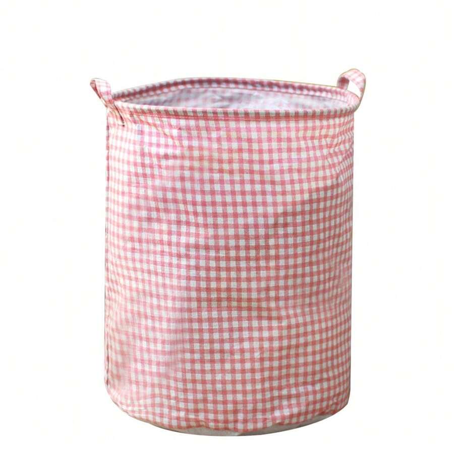 1pc Storage Basket, Foldable Laundry Basket, Bathroom Storage Basket, Dirty Clothes Storage Basket, Household Laundry Basket, Laundry Basket, Water Bucket, Circular Miscellaneous Storage Bucket, Foldable Laundry Basket, Fabric Dirty Clothes Basket, Cartoon Home Storage Box, Suitable For Clothing Storage, Home Storage, Gift Giving, Mother's Day Gift (Check The Size Chart Before Purchasing)