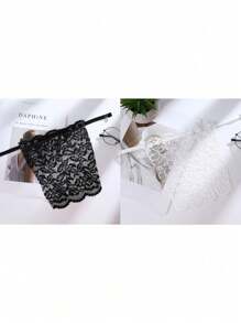 2 pièces/set Faux col en dentelle pour femmes, double couche, respirante, mode, couvre-poitrine amovible pour le port quotidien. 1 pièce faux col en dentelle d'été 1 pièce, couvrant la poitrine et anti-éblouissement, lingerie cache-poitrine pour femmes