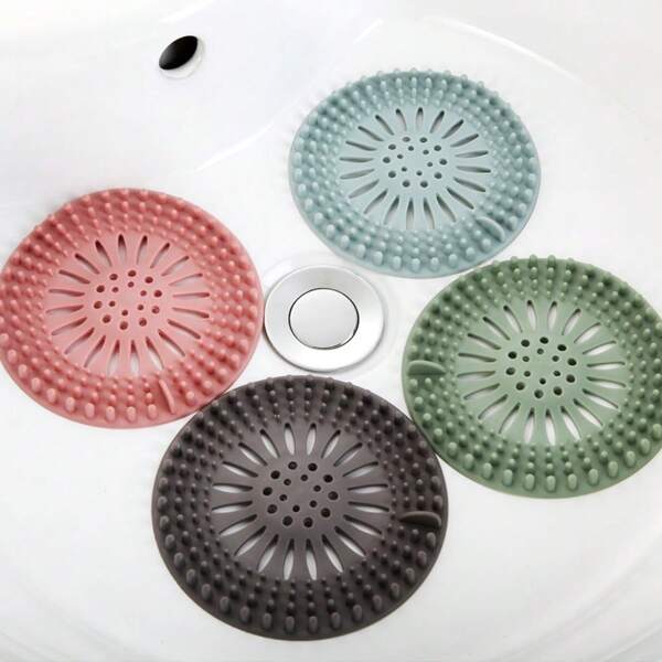 1pc Hair Catcher Drain Filter, Keeps Drain Clean And Unclogged, Shower Drain Hair Catcher Filter