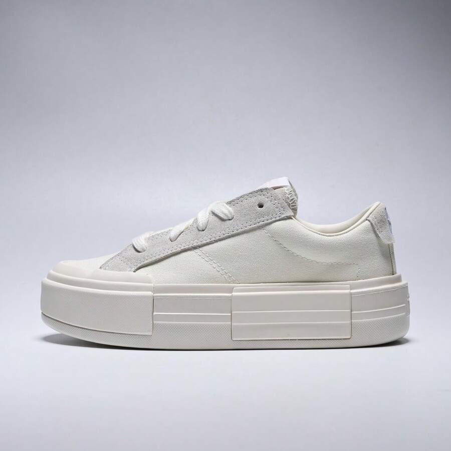 Converse 女款 Chuck Taylor 季节性帆布低帮鞋 A17681C - 白色 - 查看 1