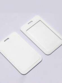 多色伸缩式证件套，防丢装置，餐卡，工作卡，心形装饰，可调节透明证件卡套，可伸缩设计，适用于大多数卡片尺寸，方便携带 - 彩色 - 查看 4