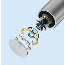 Ear Wax Removal, 1080P FHD Wireless Otoscope Earwax Removal Tool, WiFi Ear Endoscope With LED Lights, 3mm Mini Visual Ear Inspection Camera Silicone Ear Pick  (Black)