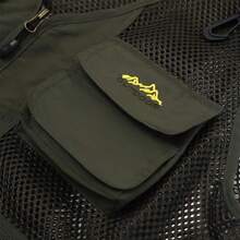 Men's Mesh Breathable Openwork Camouflage Journalist Photographer Fishing Vest Waistcoat CoatChristmas FW4R - Xanh quân đội02 - Xem 10