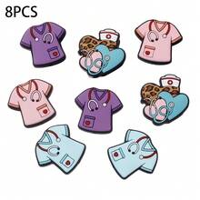 25/56PCS Multi-Size 2D Nurse Series Silicone Beads Set, Adult DIY Accessories, Suitable For DIY Beaded Pens, Earrings And More, Perfect As Holiday Birthday Gift Beads & Bead Assortments - 2D Nurse Series - View 14