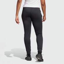 Adidas Women's Simple Fitness High Waist Tapered Pants Plus Fleece Warm Casual Sports Pants