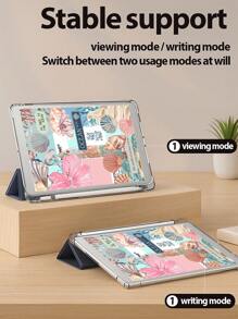 Une magnifique et mignonne coque de protection en forme de fleur de conque, avec un design résistant aux chocs, convenant aux étuis de protection pour iPad de 7e, 8e et 10e génération (10,2 pouces). Avec fente intégrée pour stylet et fonction de veille/réveil. Un cadeau idéal pour les fêtes et le nouvel an.