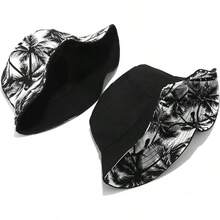 Unisex Reversible Bucket Hat For Beach And Fishing - Coconut Tree - View 11