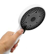 Shower Faucet White Mixed Faucet Shower Set Rain Shower Head Hand Shower Shower System - White - View 8