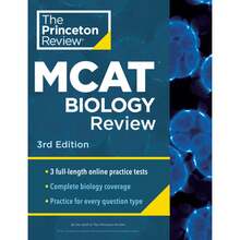 Pre-Owned Princeton Review MCAT Biology Review, 3rd Edition: Complete Content Prep + Practice Tests (Paperback) By The Princeton Review - Single Book - View 3