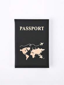 1 件防水多功能旅行护照夹、身份证和文件保护器、哑光 PU 材质、固定边缘设计、邮轮和国际旅行的理想选择、护照存储、时尚旅行配件、男女通用（多种颜色可选） - 彩色 - 查看 13