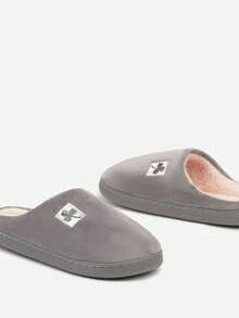 Vices 平底天鹅绒拖鞋，适合日常穿着