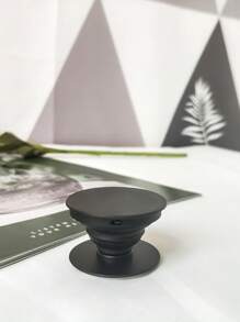 Airbag Phone Grip With Extension Bracket, Phone Holder Stand Korea Plain Phone Grip Phone Ring Holder Stand Retractable Bracket For Mobile Phones And Tablet Compatible With IPhone, Android Phone, Gift For Birthday, Family, Friends Push-Pull Phone Grip, Phone Accessories