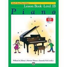 Pre-Owned Alfred's Basic Piano Library Lesson Book, Bk 1b: Book & CD (Paperback) By Willard A Palmer, Morton Manus, Amanda Vick Lethco - Single Book - View 3