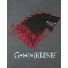 GAME OF THRONES Mens Short Sleeved T-Shirt (Charcoal) - Grey - View 4